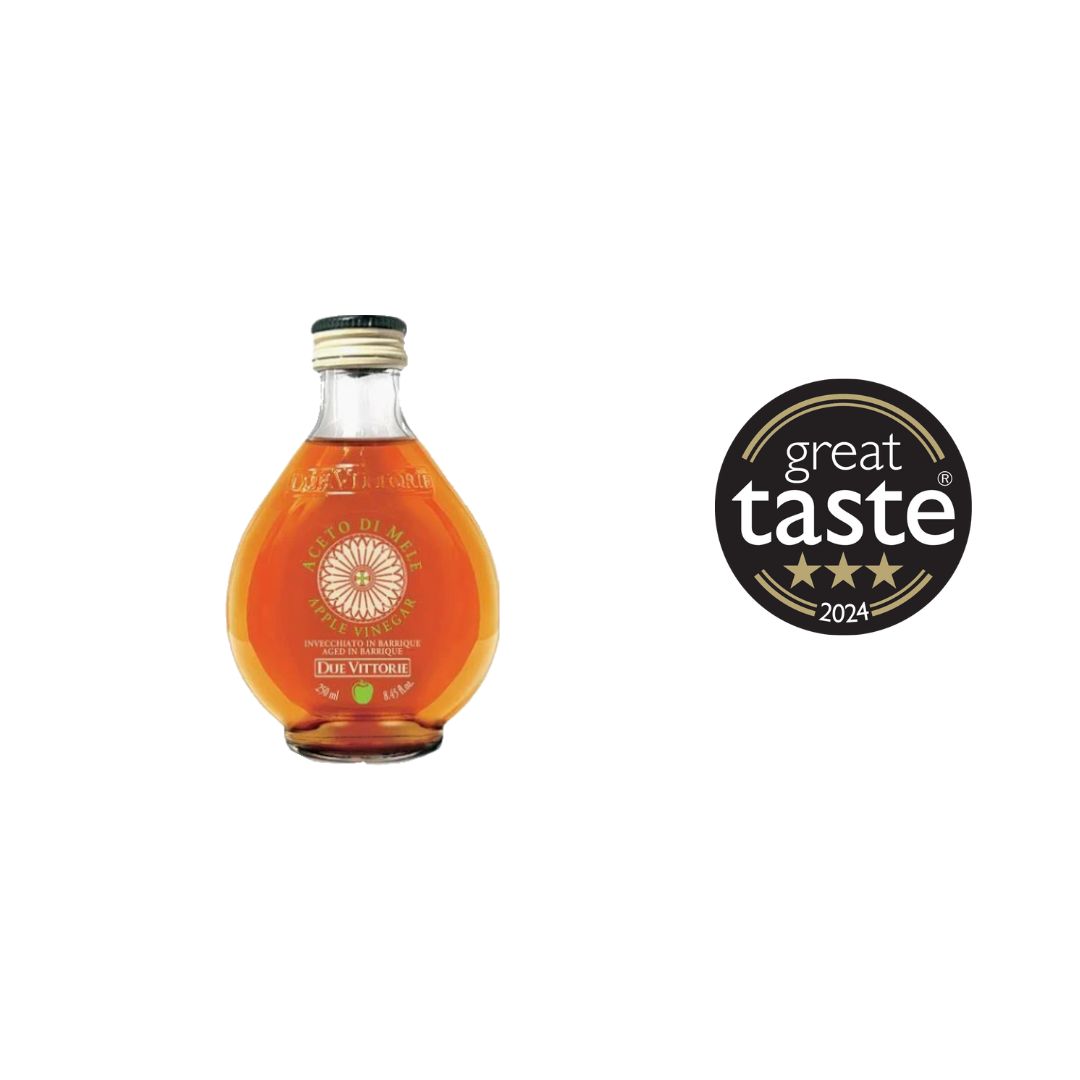 Due Vittorie Apple Vinegar wins 3 Great Taste stars