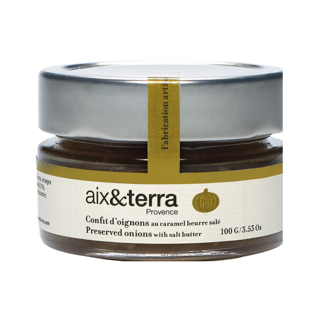 aix&terra Onions Preserved in Salted Caramel Butter 100g