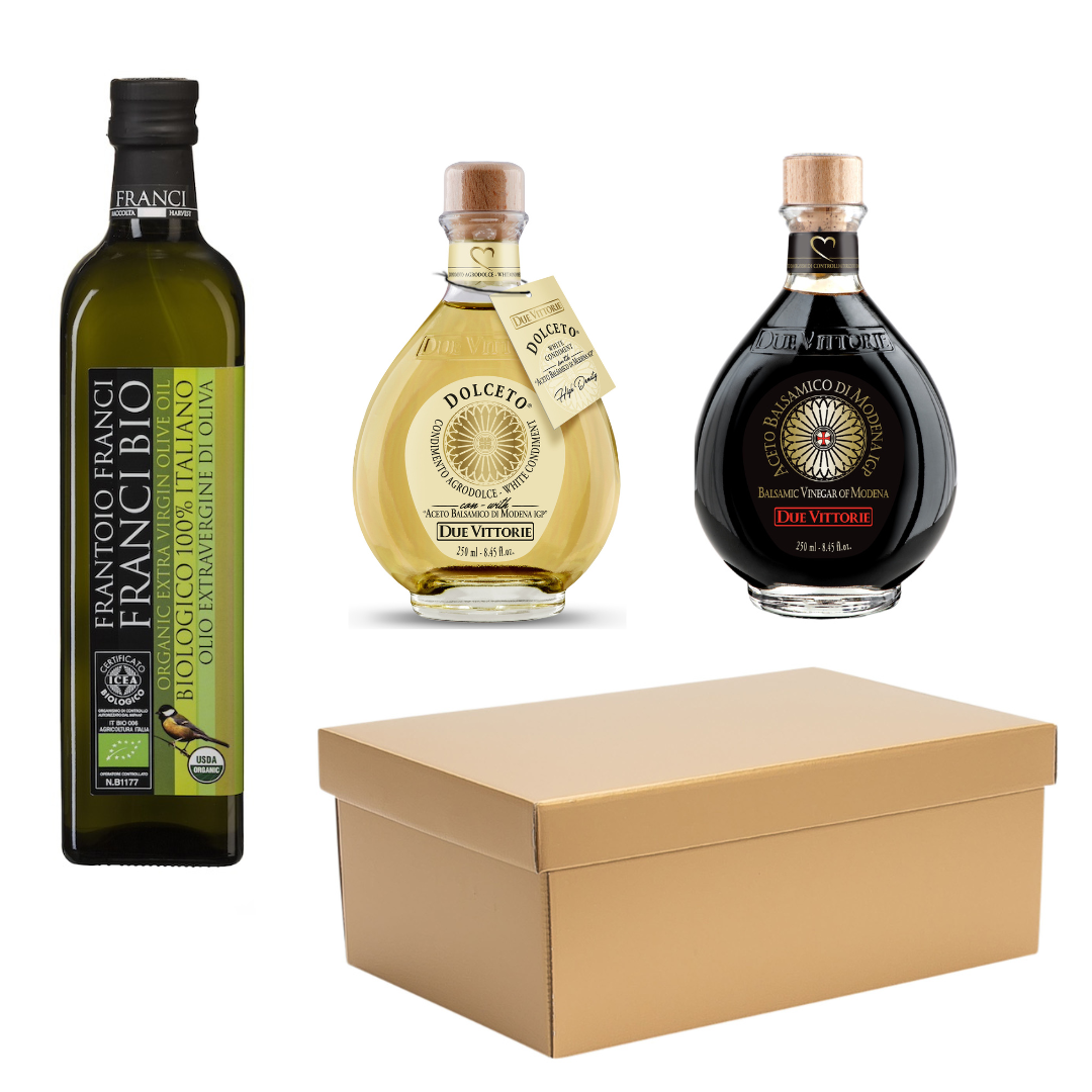 Italian Gourmet olive oil and balsamic vinegar set